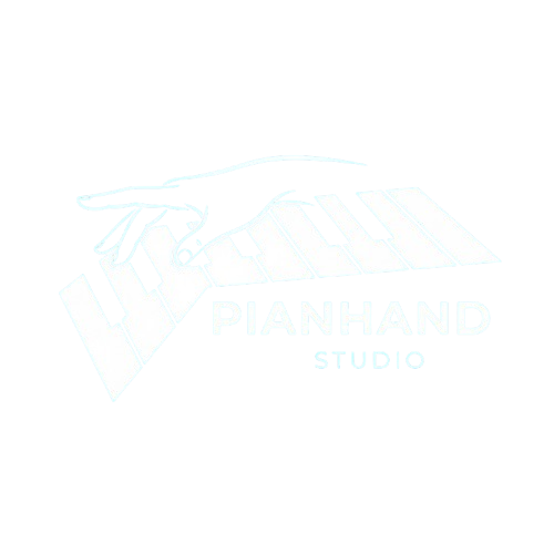 Logo sin fondo de PianHand Studio - Producción Audiovisual y Tecnología en Pataz